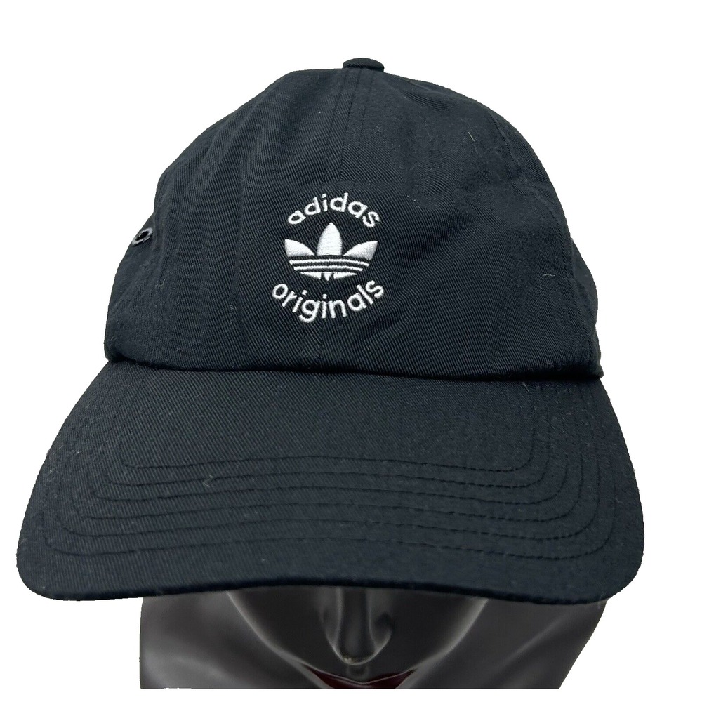 Adidas Originals Womens Black Union Strapback OSFA Hat NEW (YB)